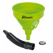 Entonnoir flexible 165mm grille de filtrage bec articulé démontable