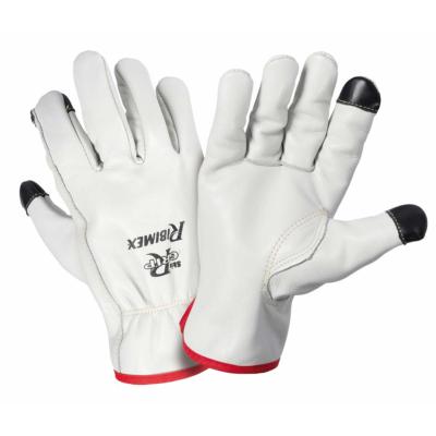 Gants de travail cuir vachette fleur Skin'Rgrip taille 10