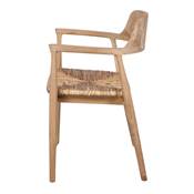 Lot 2 chaises bois style nordique naturel