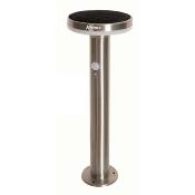 Borne solaire Stella hauteur 50cm rond sur pic avec détecteur