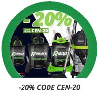 20% de remise sur nos aspirateurs à cendres fabrication italienne Ribimex avec le code promotionnel CEN-20 jusqu'au 2 avril 2026, pour entretenir, poêles, cheminées, inserts, barbecue, chez Bricommerce