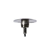 Parasol chauffant à gaz pied cache bouteille noir 15m2 35 h