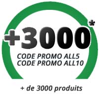 Mega Opération plus de 3000 produits remisés code promo ALL5 et ALL10... chez Bricommerce