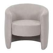 Lot 2 Fauteuils tapissés style contemporain beige