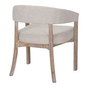 Lot 2 chaises bois style contemporain beige