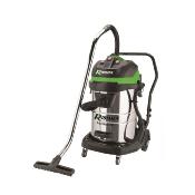 Aspirateur eau et poussires 3 moteurs (3x1000w) Inox 80 litres